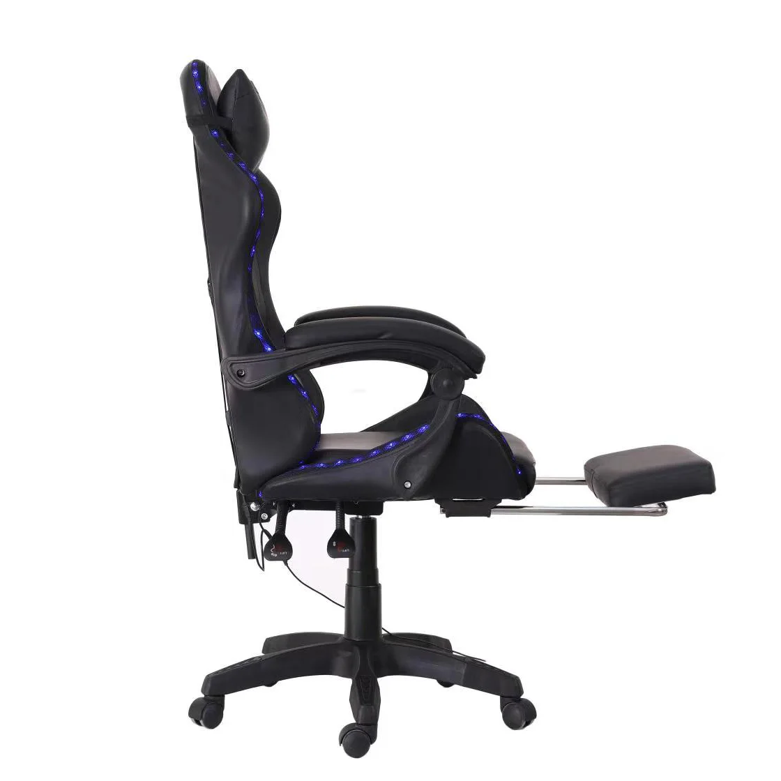 High Back Best Luxury Custom Logo Reclining Ergonomic Gamingchair Leather Game Racing Chair Rgb