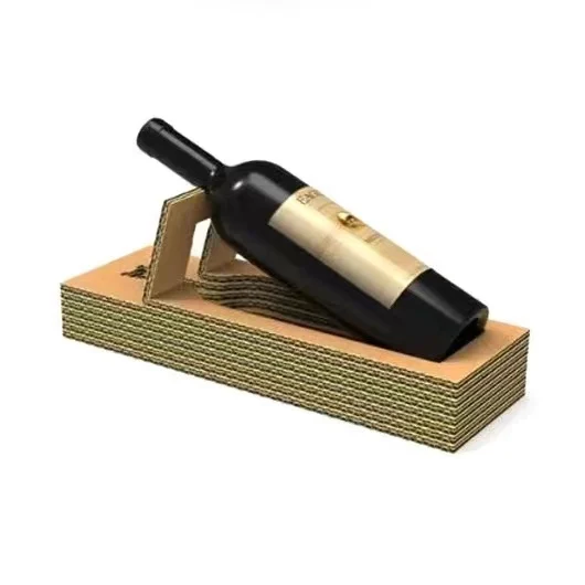 Eco Friendly Rigid Fragile Honeycomb Corrugated Paper Packaging Boxes Protective Insert Paper Cardboard for Glass Bottle