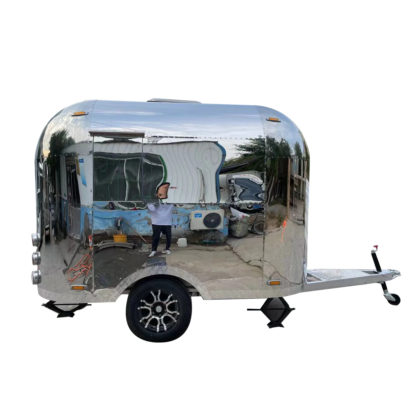 TUNE hot sale high quality new design camping trailer small size
