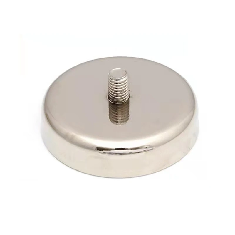 Плоский Магнит с резьбовым штифтом неодимовый круглый магнит M8 M10 1/4 '-20