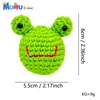 Grass green red mouthed frog head