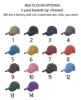 6 panel baseball cap(Washed)