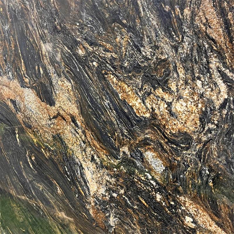 product top quality cosmic gold granite slabs for hotel wall and floor black granite with gold veins slab countertop-3