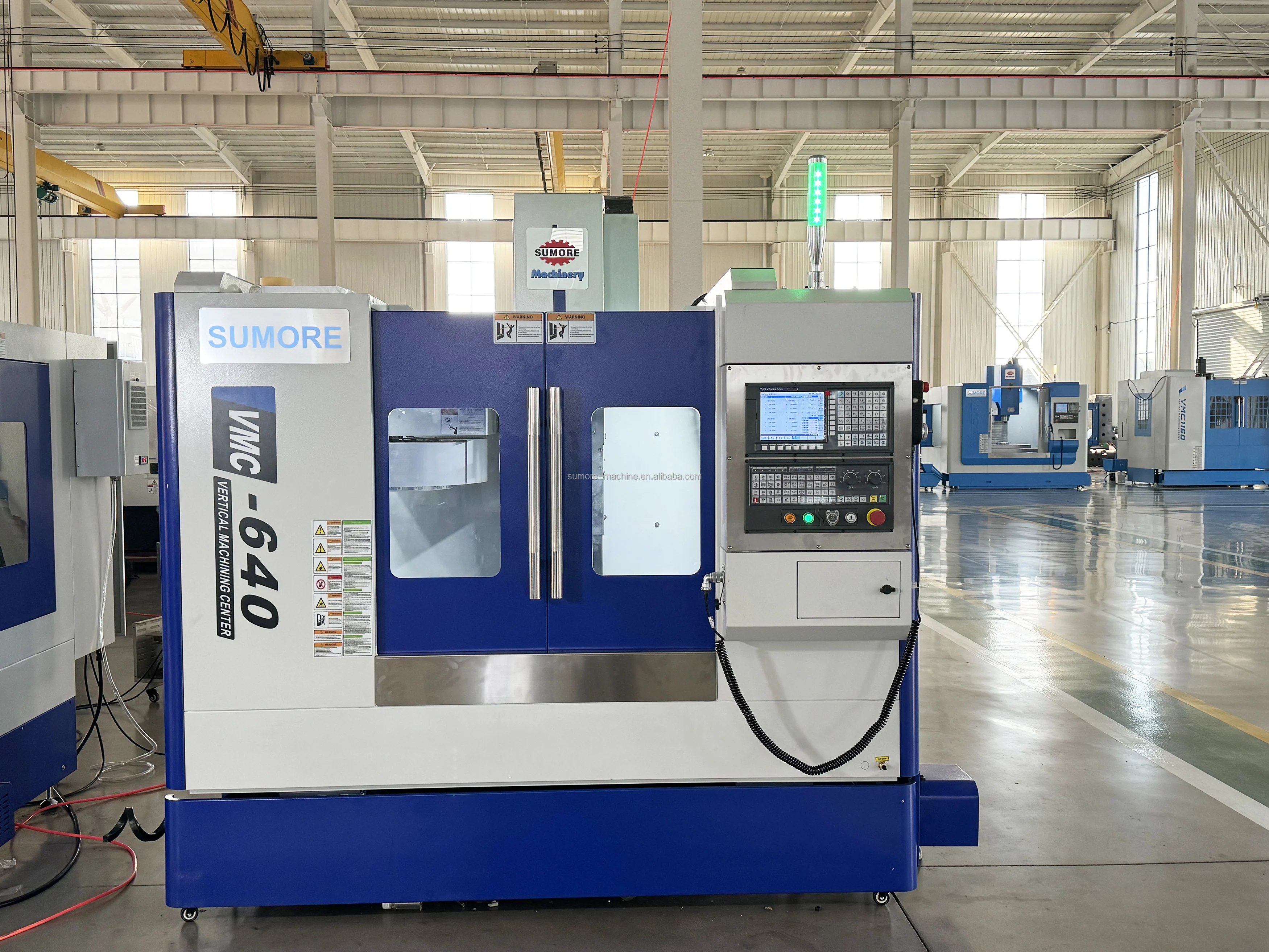 Cnc Vertical Machining Center Vmc640 Cnc 3 Axis Fanuc Cnc Milling ...