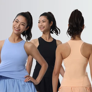 Tank Top Manufacturer Women Sleeveless Fitness Top Waistcoat Gym Sports Athletic Tank Tops Running Custom Sports Running Vest