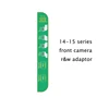 14-15 série caméra avant r &amp; w adaptateur