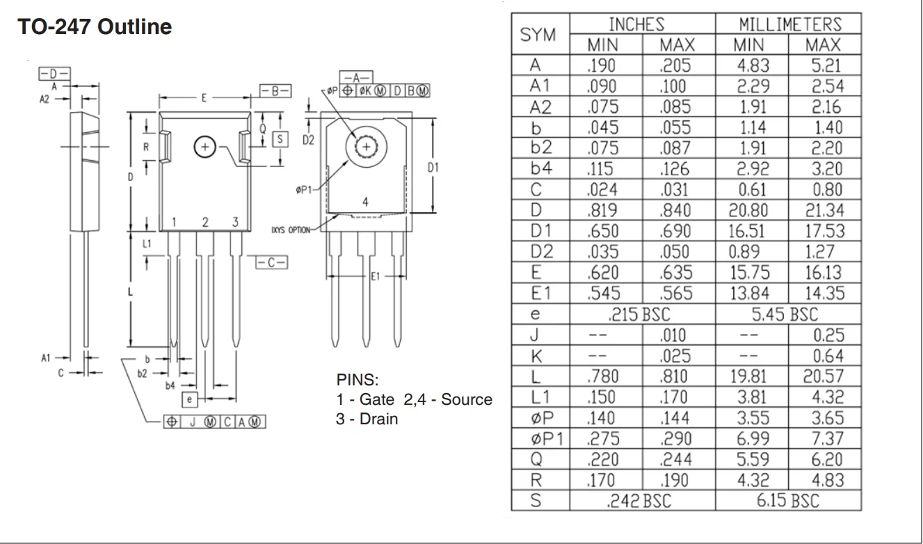 N-Channel MOSFET IGBT Power MOSFET IXYH10N170C TO-247 (IXYH) in Stock ...