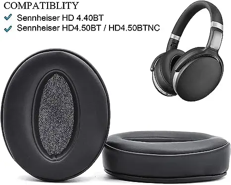 Defean Replacement Ear Pads Cushion Earpads for Sennheiser HD4