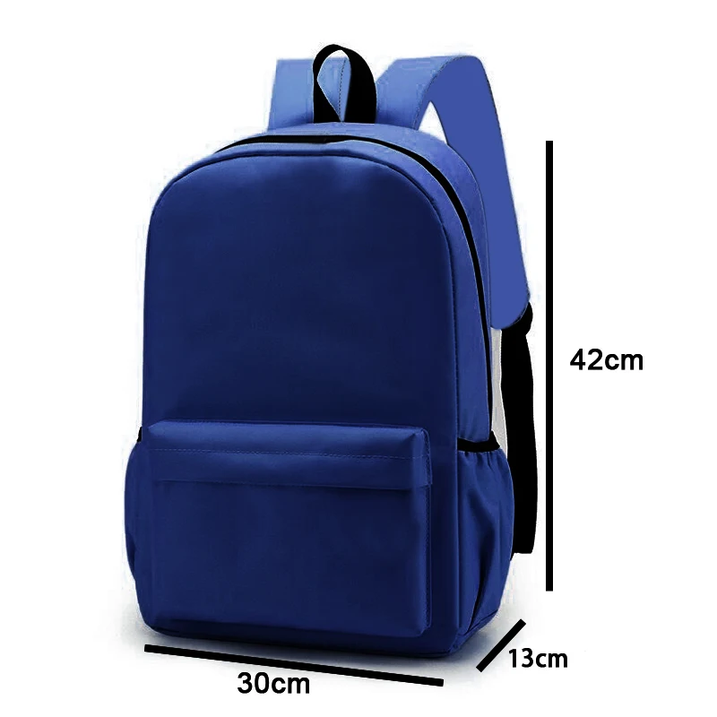 Big Large Capacity Back Pack School Bookbag Ready to Ship Navy