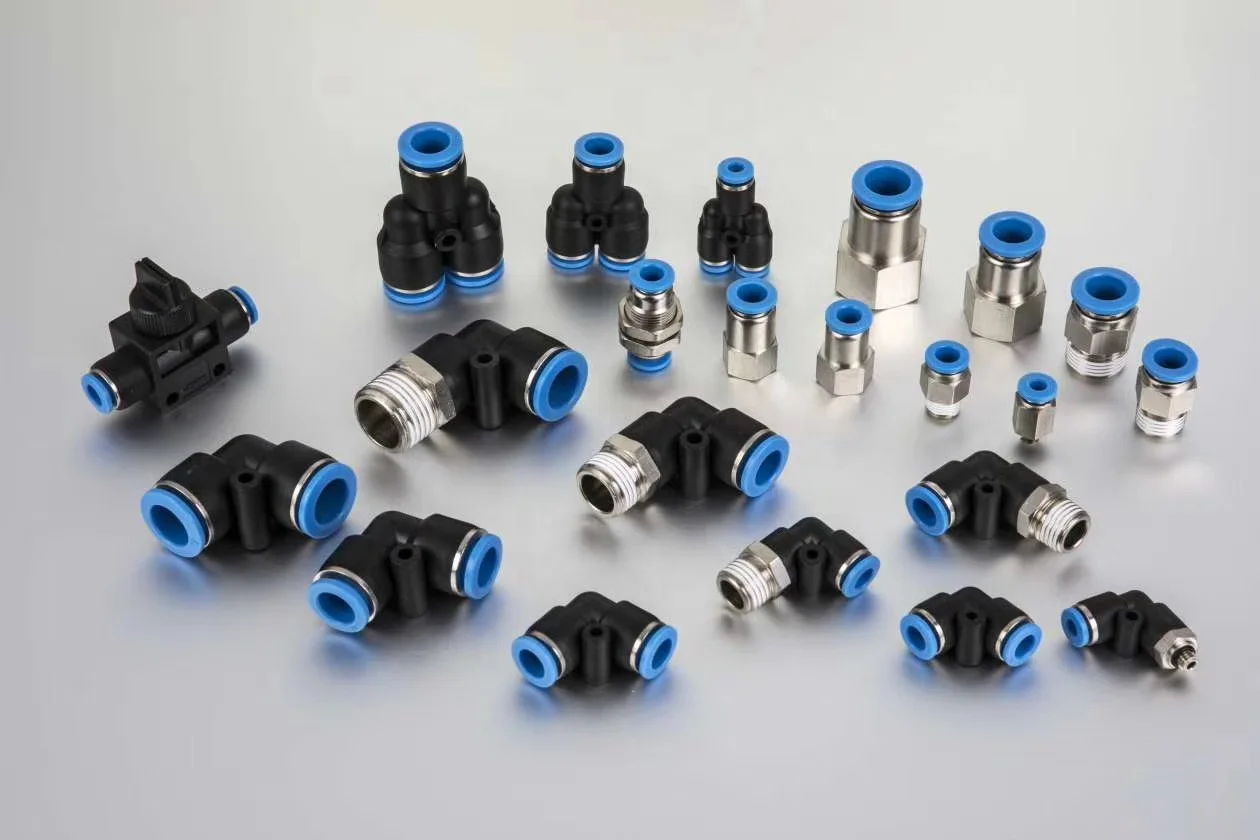 PYJ Series Y Type Quick Connecting Pneumatic Tube Fittings