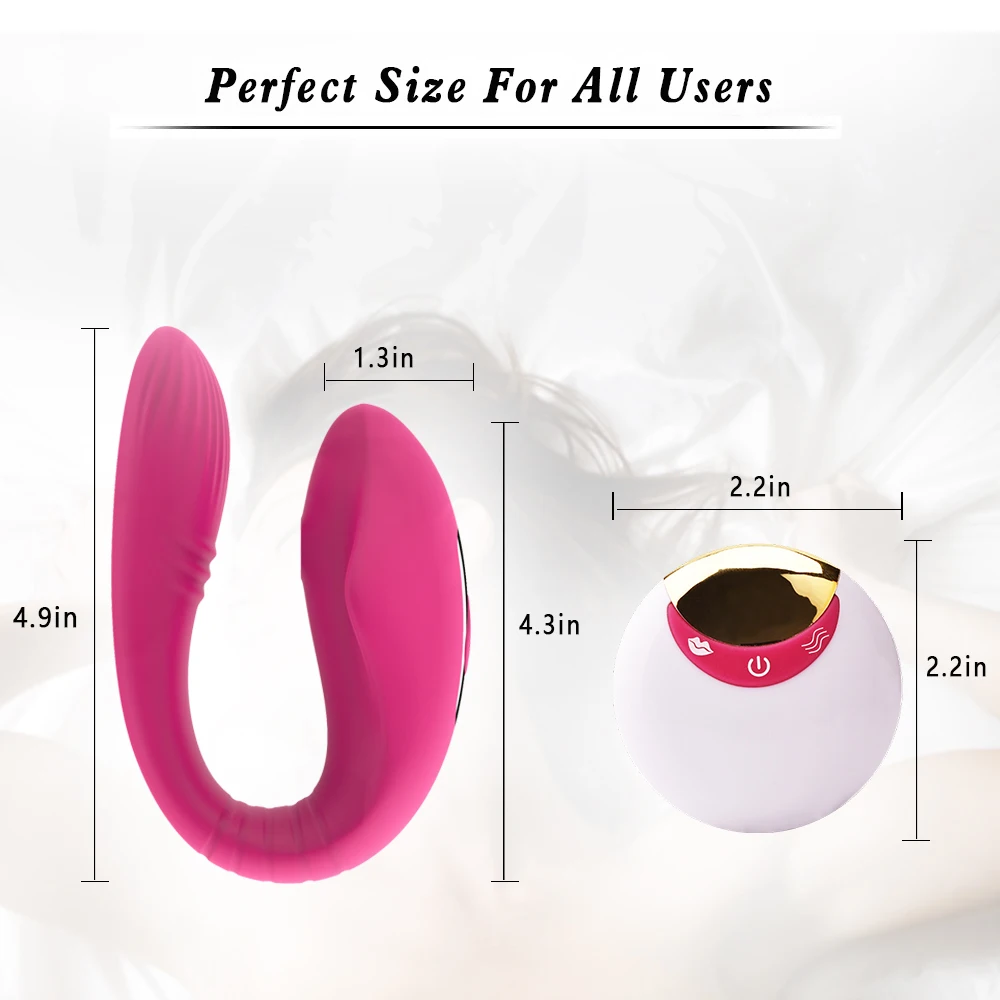 Portable Wireless Remote Control U Shape Wearable Vibrating Sex Dildo Egg Vibrator OEM Clitoral Sucking Couple Vibrator Sex Toy