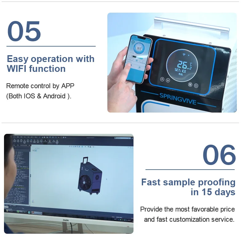 Hot Selling Cooler Equipment Water Cooler Ice Bath Chiller For Ice Bath