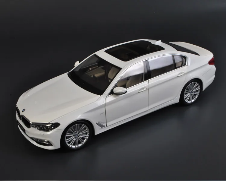 1/18 Kyosho For Bmw 5 Series Li Extended Version Metal Diecast Car Model  Toys Gifts Display Collection Display White/black -  Railed/motor/cars/bicycles - AliExpress