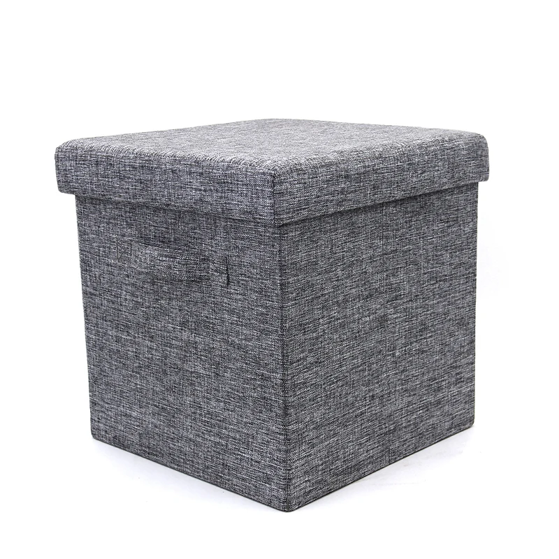 2021 Folding Ottoman Storage Footrest Factory Wholesale Modern Customized Ottoman Pouf