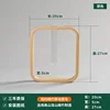 Square flower vase