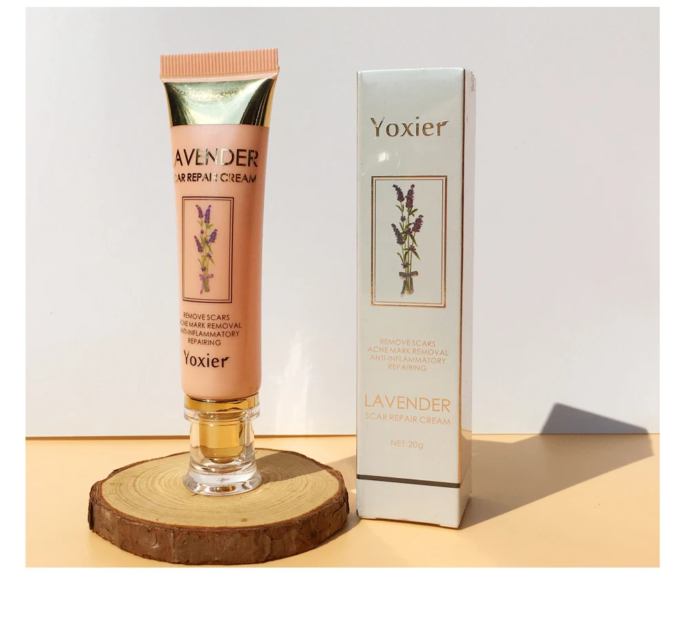 YOXIER Cosmetics Skin Care Moisturizing Oil Control Repair Smoothing Natural Lavender Face Cream