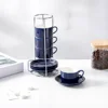 Set di Tazze da Caffè Blu