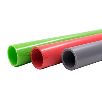 China cheap price extruded pvc tube plastic abs toy tube pp pe colorful pipes