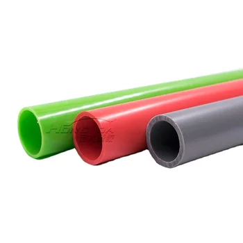 China factory good quality non-toxic plastic extrusion custom colorful round ABS pipes plastic extruded PVC tubes