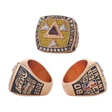 2002 Lakers Championship Ring Kobe Ring Male Fan Memorial Gift Alloy Diamond Jewelry Fashion Classic Custom Wholesale