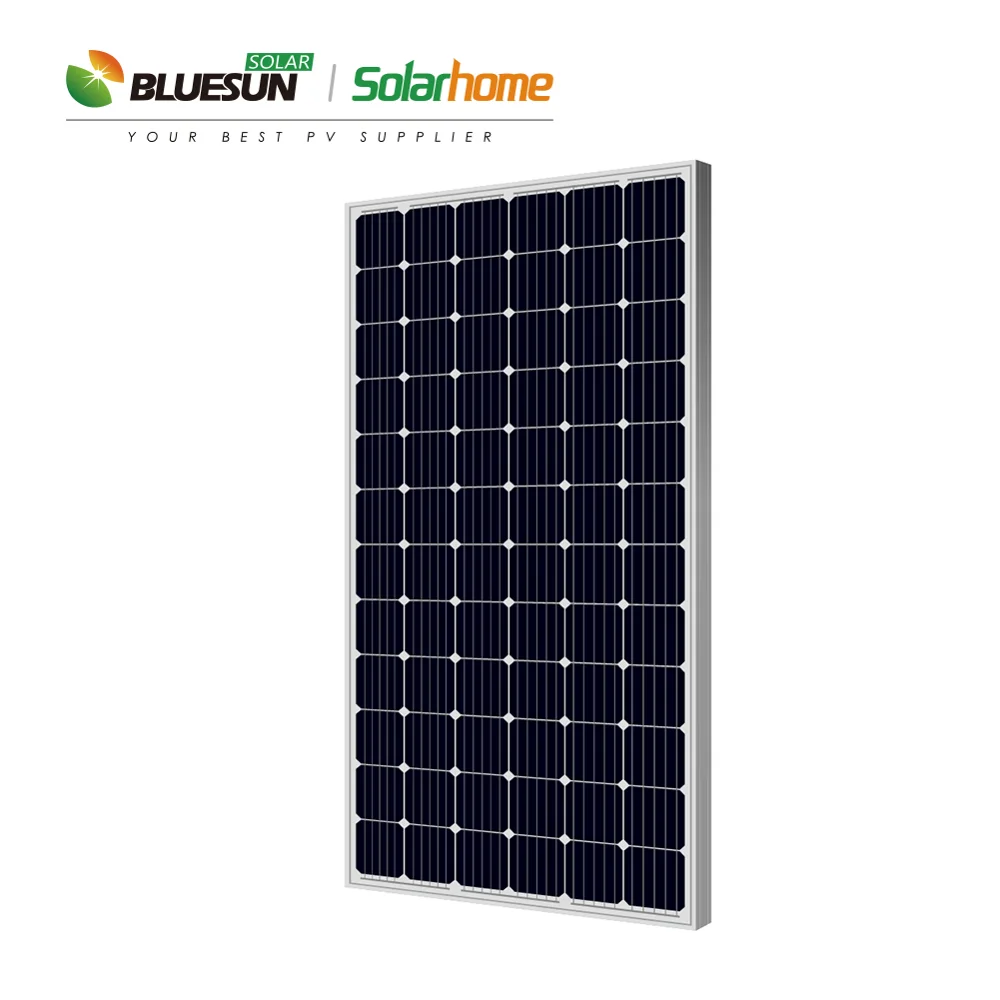 Bluesun Solar Panel for Home Mono 370W 380W 400W Sheet 72 Cells Korea Price