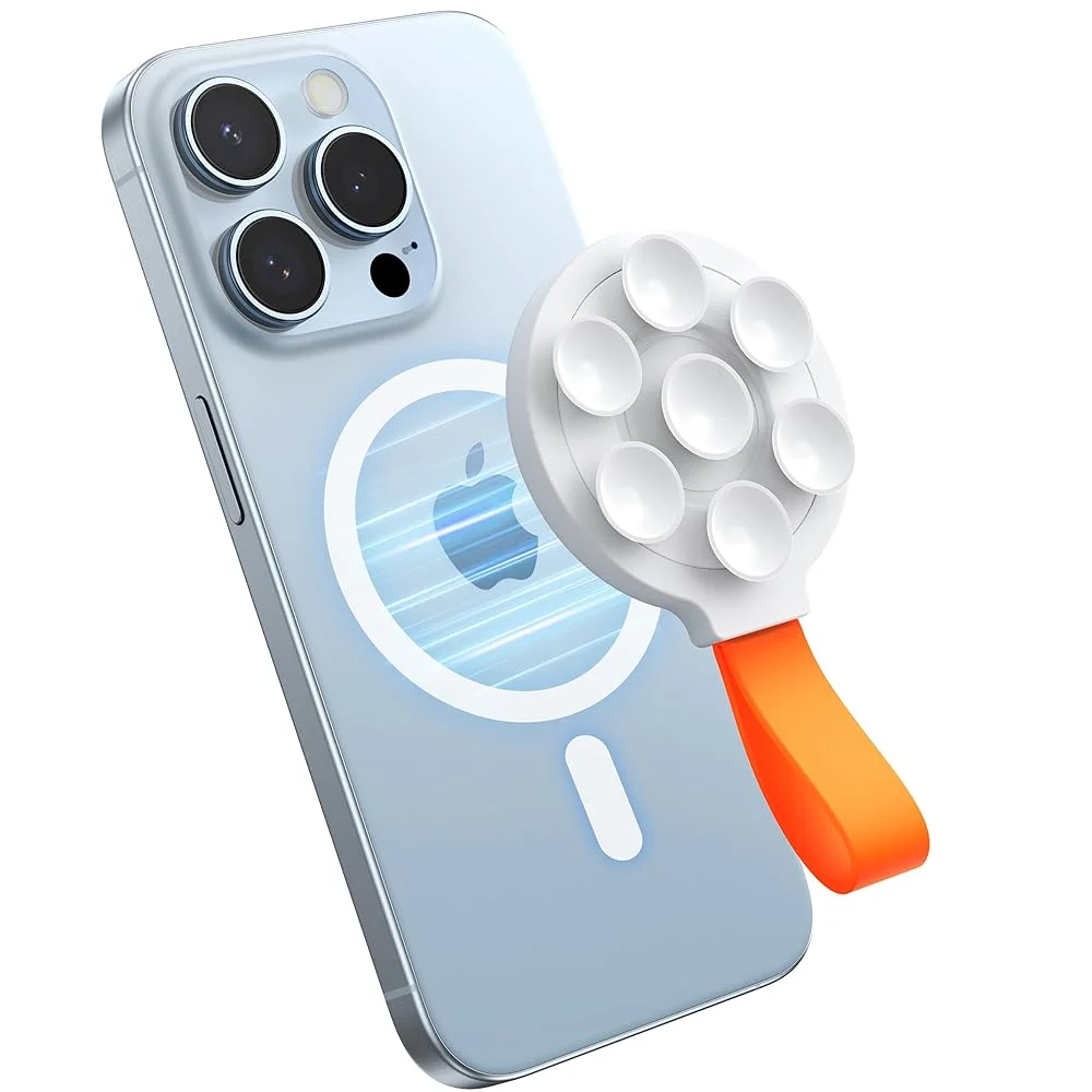 Customized Magnetic Silicone Suction cup for iPhone