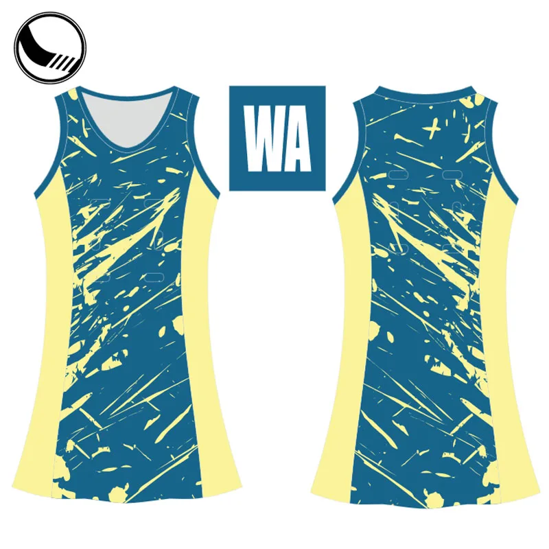 Custom Cheap Design Netball Uniforms Online