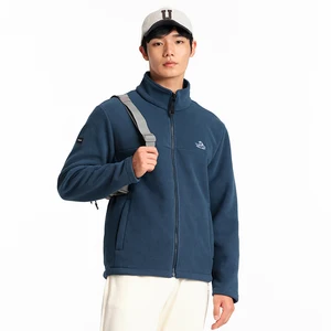 PELLIOT Classic Series Outdoor Hike Tech Fleece Tracksuit Stand Collar Men's Winter Warm Hiking 380g Polar Fleece Jacket Coats