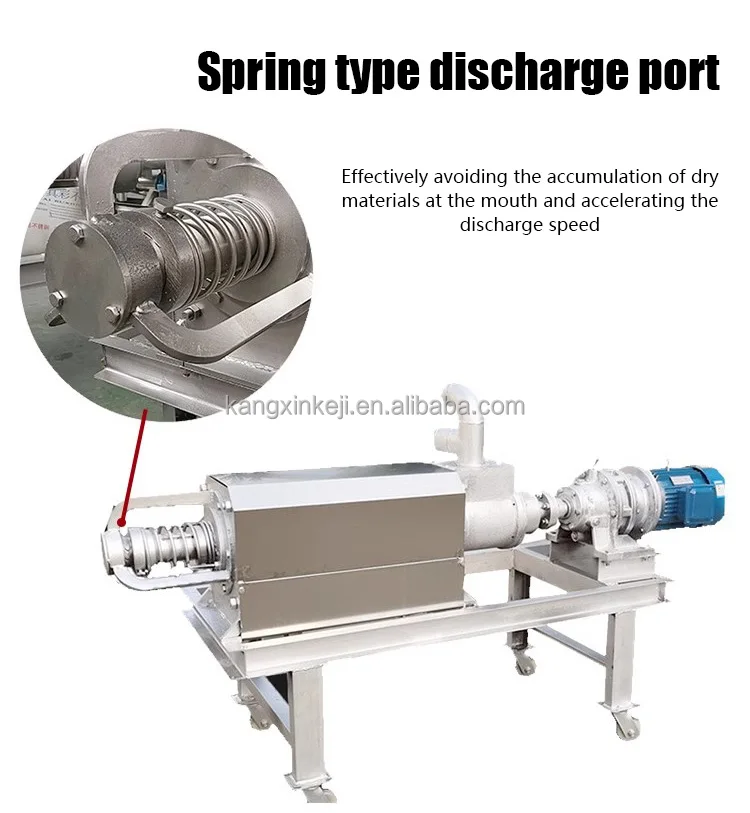 Dehydration Screen Liquid Manure Separator Dewatering Machine - Buy ...