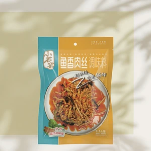 Factory Wholesale Traditional Chinese Cuisine Fish Flavored Shredded Pork Seasoning Sauce Chili-Based Packaged Bags for Home Use
