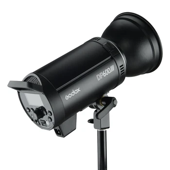 Godox DP600III Studio Flash Light Modeling Light 600W 2.4G Wireless X System Strobe Light 5600K Photography for Wedding Portrait detail image