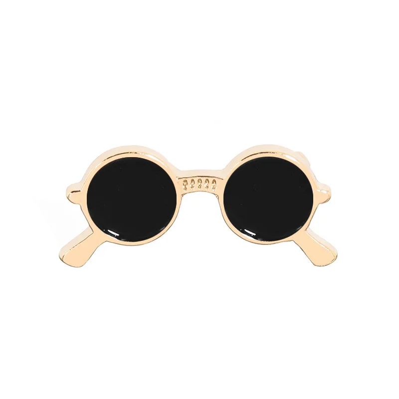 New Mini Sunglasses Brooch Fashionable Men's Accessory
