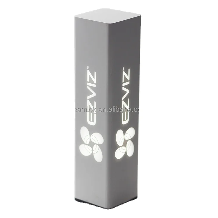 Counter Acrylic Small Light Box Sales Hall Pillar Advertising Light Box Rechargeable Sign Creative square Cube Light Box