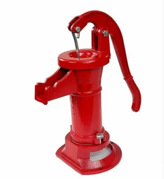 ビンテージ 手動鋳鉄ポンプ 緑色 ビンテージ ポンプ ハンドウォーター