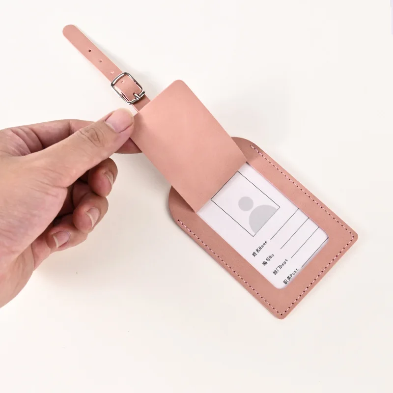 Cross-border Custom logo Luggage Tag Checked Baggage Portable Boarding Tag Airplane Travel Stowable preview 3