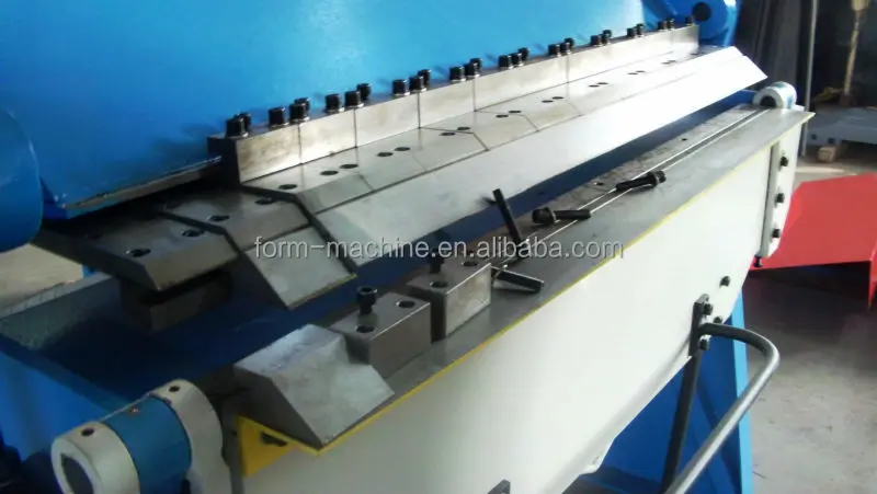 Heavy Duty Manual Sheet Folding Machine Metal Pan and Box Hand Brake Plate Segemented Folding Bending Machine