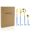 24pcs bule gold+paper box