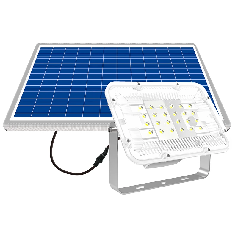 Blue Carbon Best Quality 60W LED Solar Flood Light IP65 Waterproof Outdoor Lighting