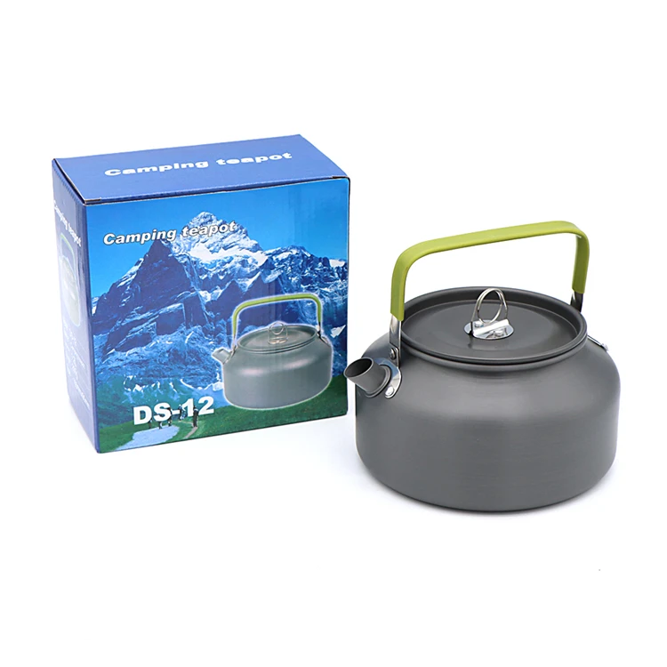 Camping Kettle With Foldable Handle Outdoor Fast Heating Gas Teapot Field  Portable Boiling Kettle For Outdoor Cooking - Buy Camping Kettle With  Foldable Handle Outdoor Fast Heating Gas Teapot Field Portable Boiling