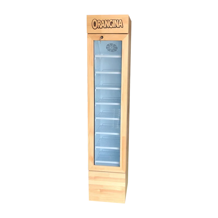 MEISDA SC105B SAA 105L Slim Glass Door Cold Drink Display Refrigerator
