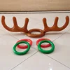 15 Silk Brown Antlers Set