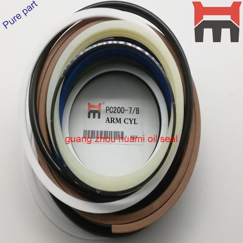 Excavator O-ring Kit Hydraulic Cylinder Oil Seal PC200-8