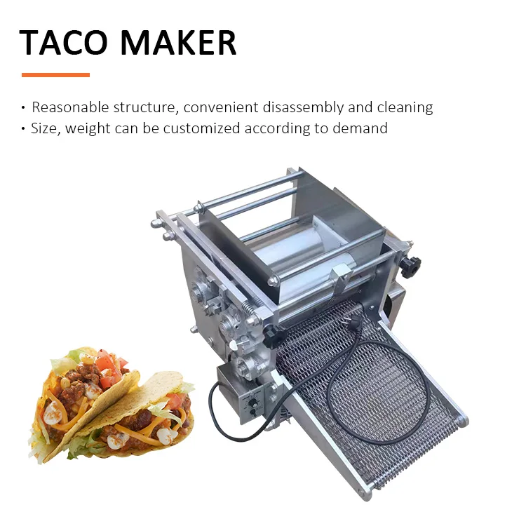 Hot Selling Taco Cooking Machine Electric Tortilla Al Pastor Manual Making Small Home Use Credit supplier