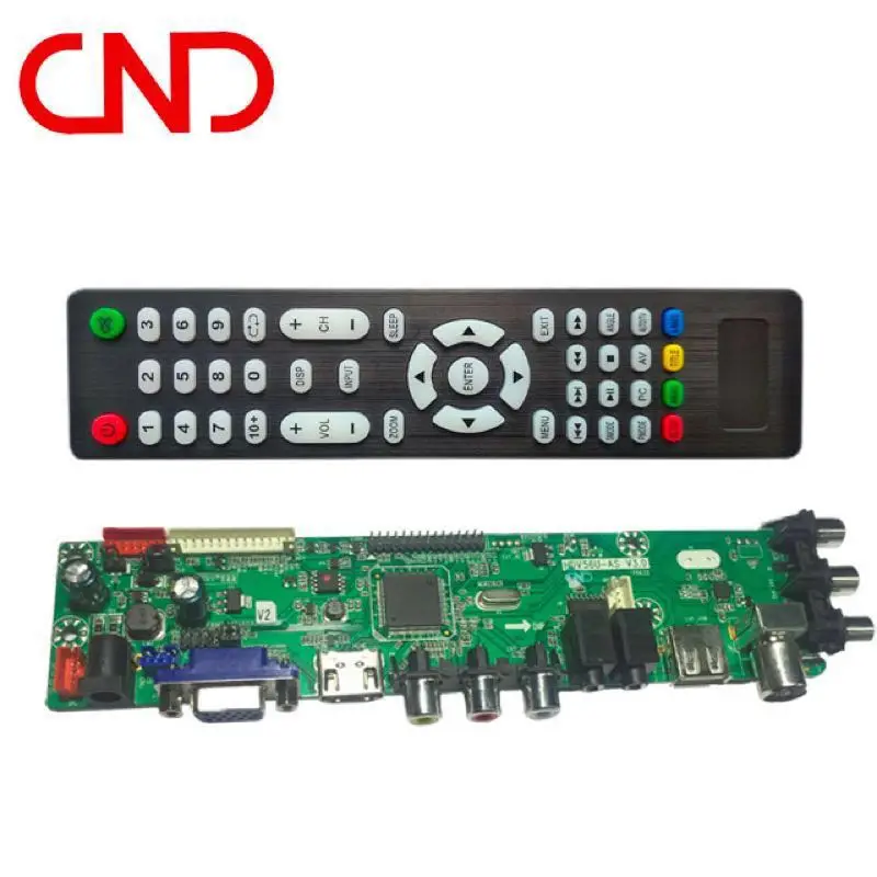 CND Manufacture Universal LCD LED PCB TV Controller Main Board for 24 32 55inch TV