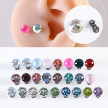 fashion Piercing jewelry G23 Titanium Driven nail Internal thread Subcutaneous implant nail Sex appeal Women's Body jewelry