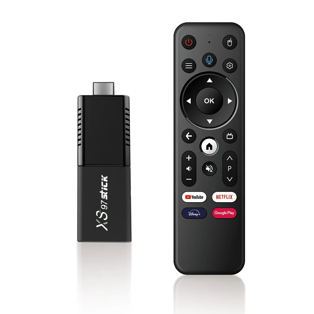 4k Android Tv Stick With Voice Control Remote & Dual Band Wi-fi