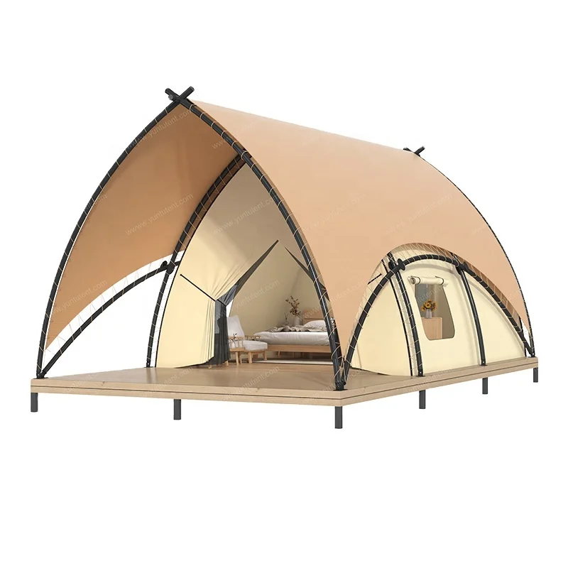 lumaland zelt LUMALAND Pop Up Familienzelt Wurfzelt 3 Personen Zelt - 215 x 195 x 120 cm