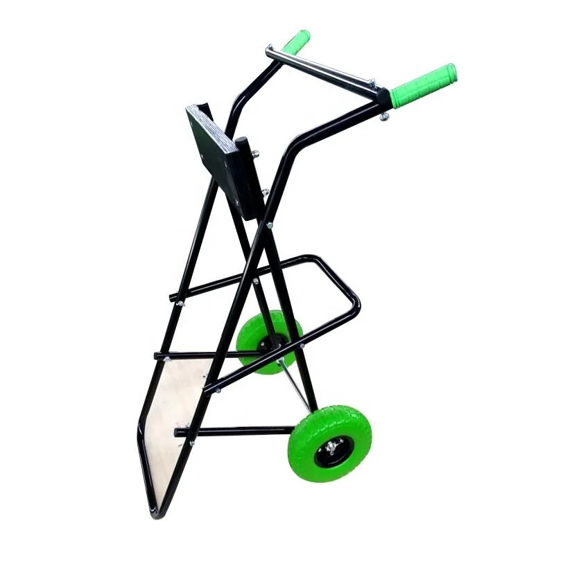 Carrello Pieghevole Per Motore Fuoribordo – Capacità 70 Kg, Ruote In Gomma Piena, Telaio In Acciaio, Per Trasporto E Manutenzione