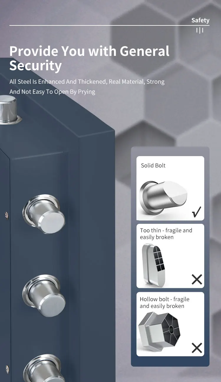 CEQSAFE Custom 2 Hours Fireproof Safes Steel Home Deposit Security Money Fireproof Safe Box manufacture