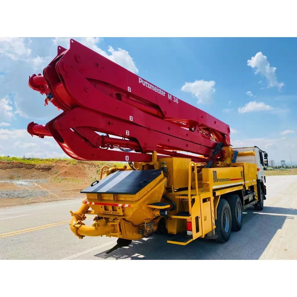 42 Meter Refurbished Truck Pump Putzmeister Used Concrete Pump Price